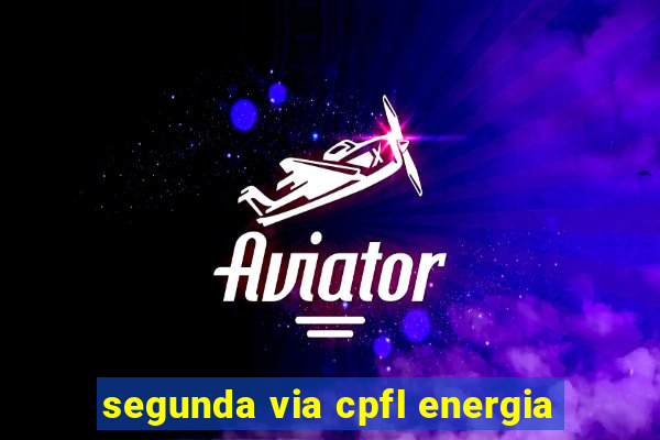 segunda via cpfl energia